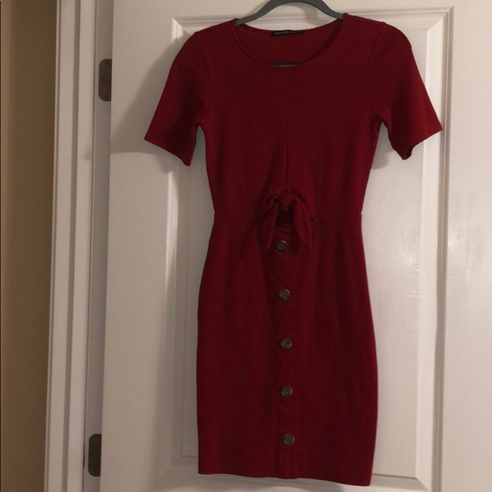 Comfy and Cute Red Dress!